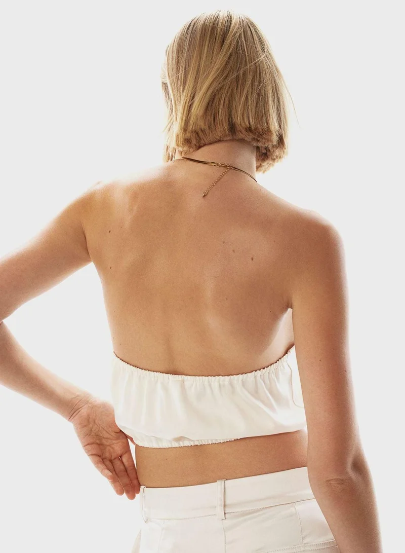 H&M Halter Neck Crop Top